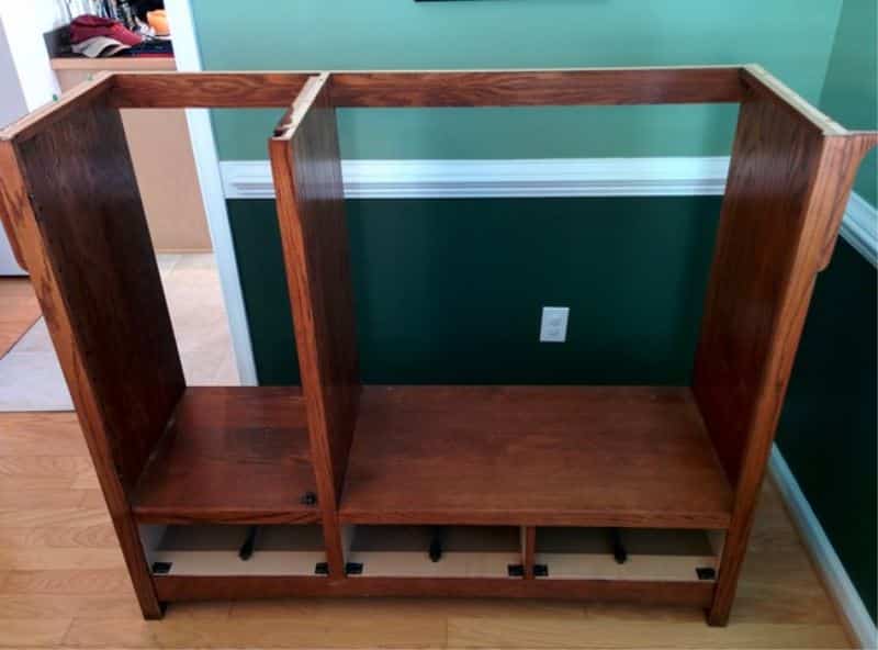 This Creative Guy Transformed His Useless Old Tv Cabinet Into