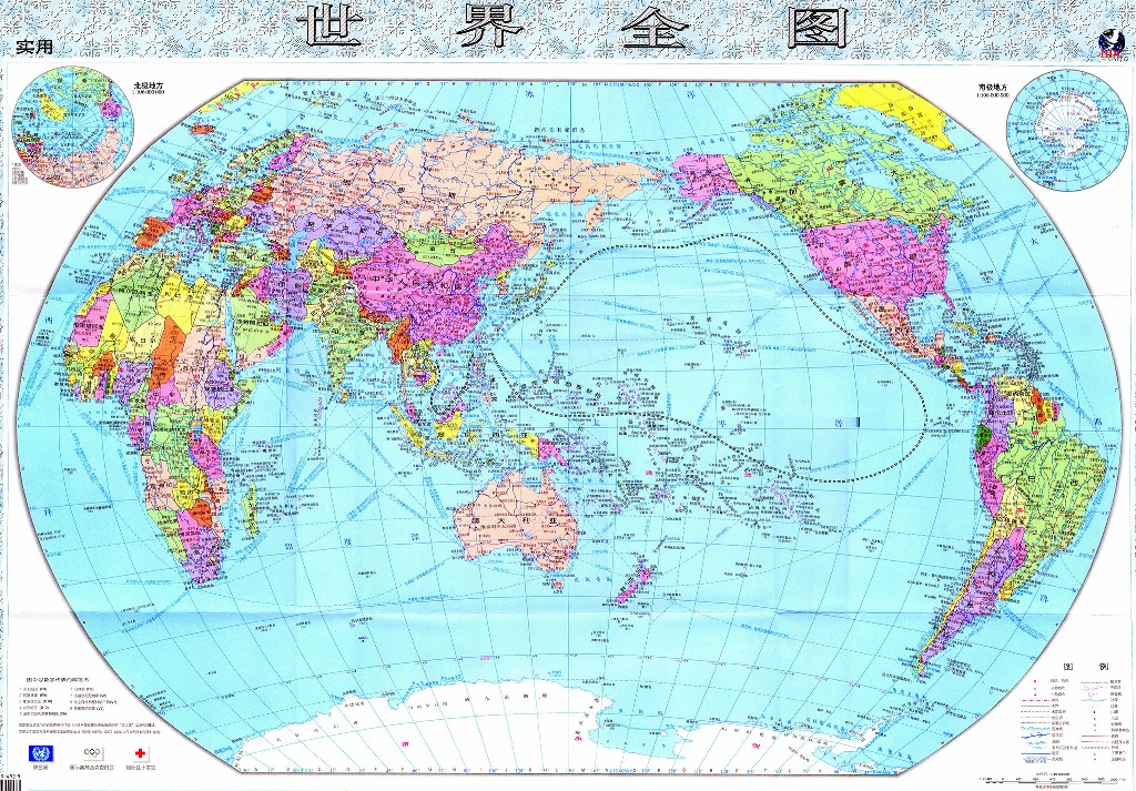 A new map of China, dubbed as "251-dash map," claiming Hawaii and most of Micronesia as part of its territory.