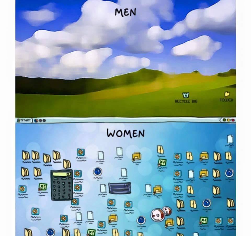 Men and women differences 8