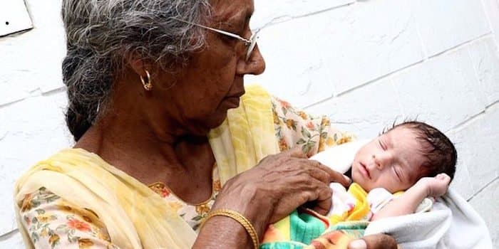 Woman From India Gives Birth to Her First Child at The Age of 72