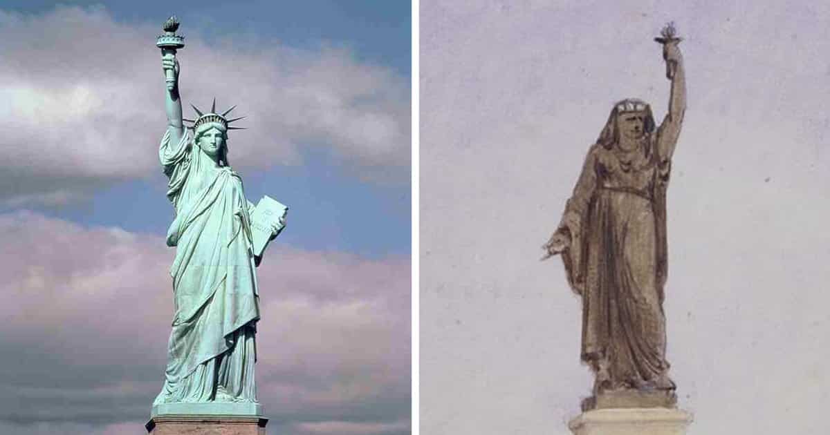 Lady Liberty Was Originally Designed As An Arab Woman and ...
