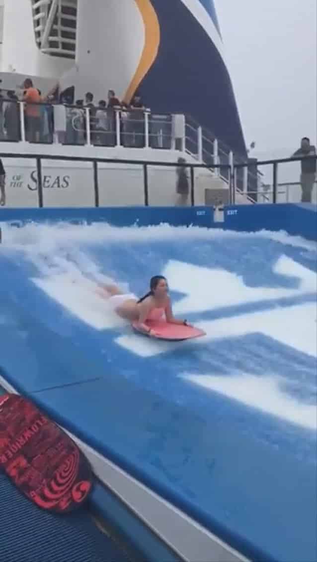 fail bathing suit Water slide