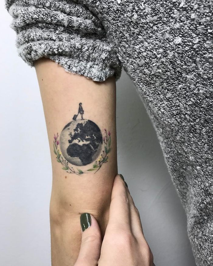 40 Wanderlust Tattoo Designs For Anyone Obsessed With Travel