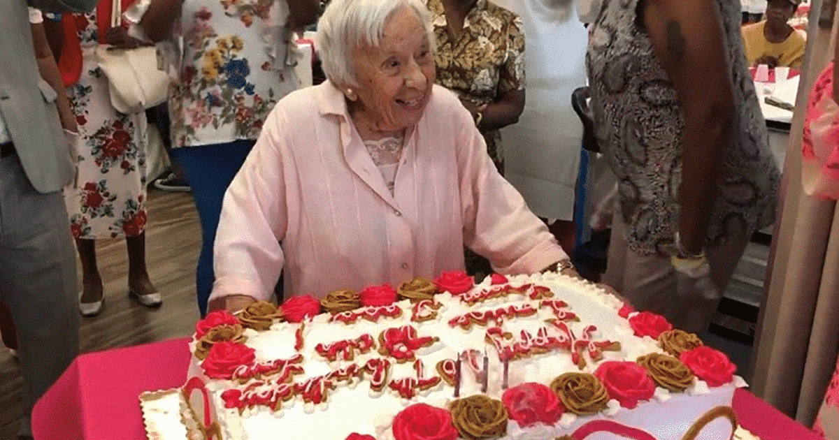 Âgée de 107 ans, elle révèle le secret de sa longévité