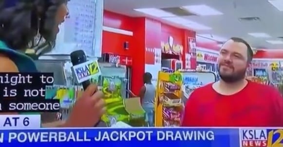 Man Shocks Reporter on How He’d Spend the Lottery Winnings